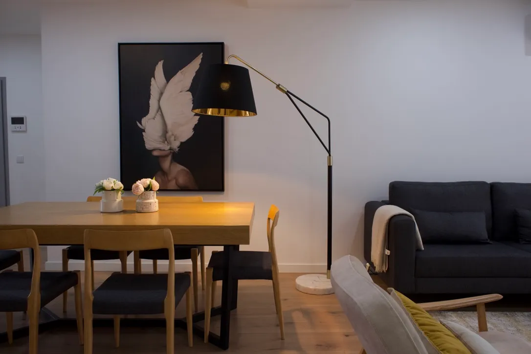 Sala de jantar desenhada pela Hoomifly